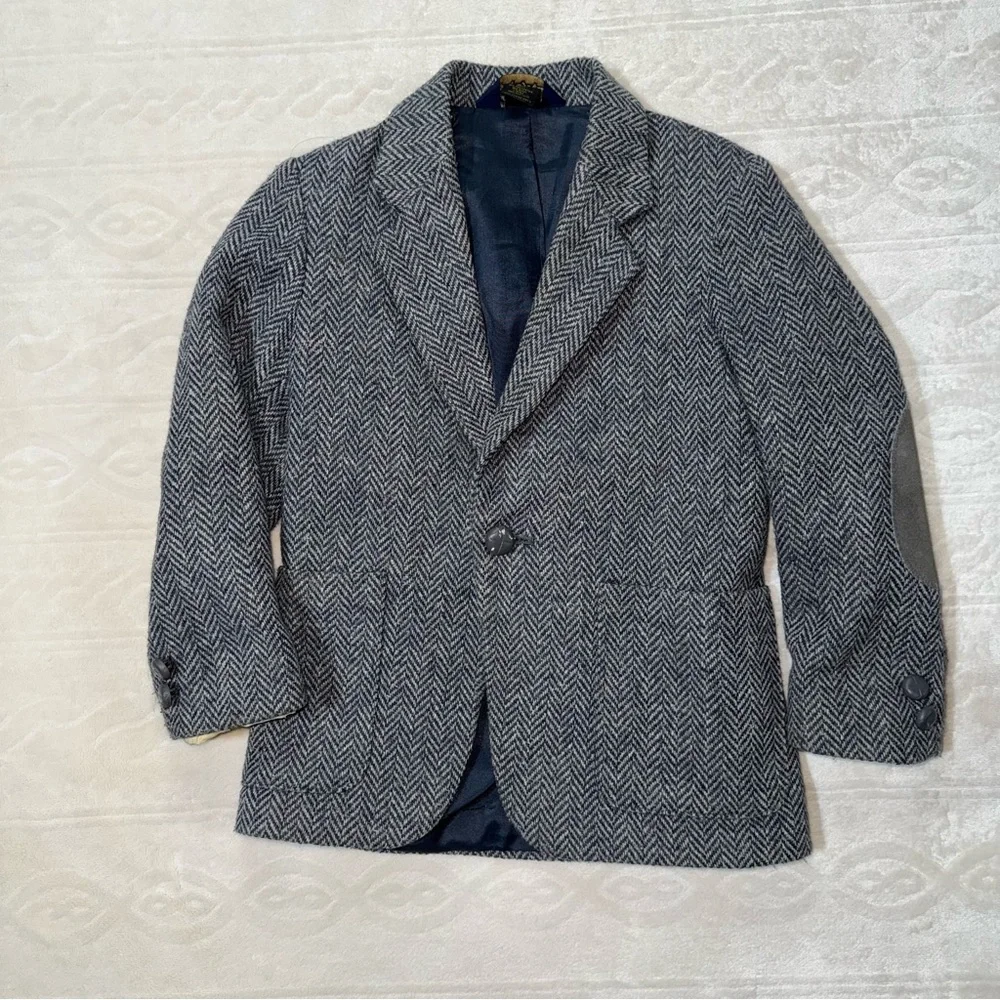 Vintage Farah Wool Blend Tweed‎ Blazer, Kids